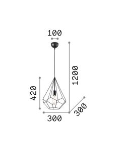 AMPOLLA-3 SP1 Ideal Lux 148175