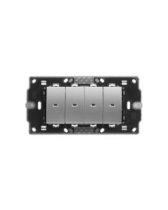 ΒΑΣΗ ΜΕΤΑΛΛΙΚΗ 4 ΘΕΣΕΩΝ LEON Eurolamp 152-20802