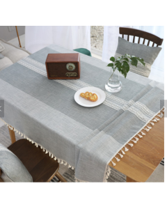Τραπεζομάντηλο Γκρι 140x250cm Etoile MB-355A