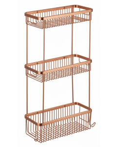 Τριπλή Γωνιακή Σπογγοθήκη Χαλκού Bronze Art Σπογγοθήκες 1698-51-3