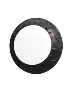 Φωτιστικό Ø35,5cm Εξ. χώρου Απλίκα Μαύρη IP66 Ε27 Fumagalli Rita Black 1T3.000.AYE27