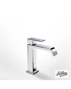 Μπαταρία Νιπτήρα με Αυτόματη Βαλβίδα Profili-Plus La Torre Chrome 46001-100