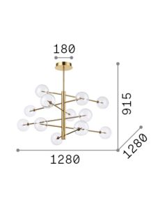 EQUINOXE SP12 CROMO Ideal Lux 200118