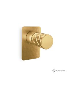 Μίκτης Εντοιχισμού 1 Εξόδου Eletta Chester Eurorama Brushed Gold 168055SL-201