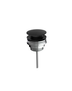 Βαλβίδα Νιπτήρα clic-clac Eurorama Black Matt R0338-400