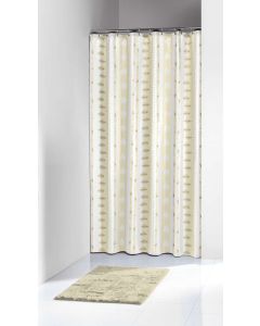 Pantanal 180x200 sand κουρτίνα μπάνιου πλαστική Sealskin Elemental  202551365