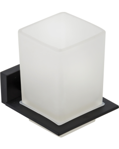 Ποτηροθήκη Γυαλί Μαύρο Bronze Art Genesis 20G1-MM