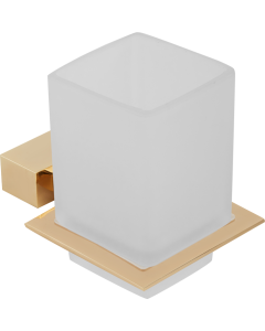 Ποτηροθήκη Γυαλί Χρυσό Bronze Art Shelfy 20V1-20