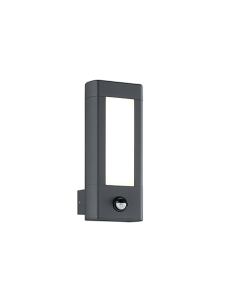 Φωτιστικό Επιτοίχιο IP54 Ανθρακί Motion Sensor Led 3000K 2x4,5w 2x600lm  Trio Lighting Rhine 221669242