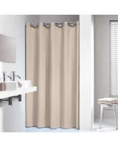 Coloris 180x200 ecru κουρτίνα μπάνιου υφασμάτινη Sealskin  232211365