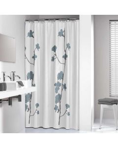 Orchid 180x200 blue κουρτίνα μπάνιου υφασμάτινη Sealskin  233031324