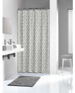 Piega 180x200 grey κουρτίνα μπάνιου υφασμάτινη Sealskin  233591311