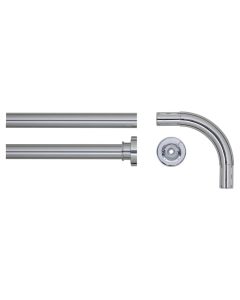 90x90 Ø 28 mm chrome βραχίονας μπάνιου γωνιακός Sealskin  276666218