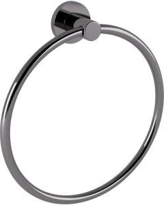 Κρίκος Στρόγγυλος Μπάνιου W200 x D57 x H215mm Gun Metal Gloss Verdi Omicron 3020350