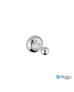 Άγκιστρο μπάνιου μονό victoria Performa Chrome  607-100