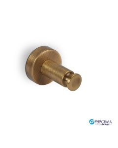 Άγκιστρο μπάνιου μονό wish Performa Bronze Brushed  807-221