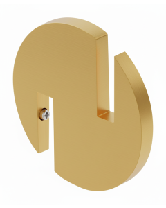 Ανατώμενο Άγκιστρο Γυαλιού 6-8mm Χρυσό Ματ Bronze Art Universal 31VS-G1