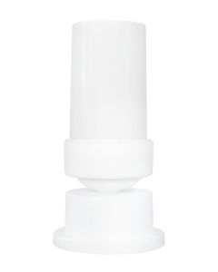D-06E WHITE Δαπέδου/εδάφους H23CM φωτιστικό λευκό Ε/27 Heronia 32-0177