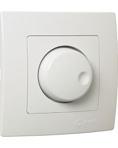Διακόπτης Dimmer  600W A/R (alleretour)  Χωνευτός Λευκός Makel Lillium 32001011A 