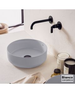 Νιπτήρας Πορσελάνης Φ36 Bianco Ceramica Stone Grey 33036-440