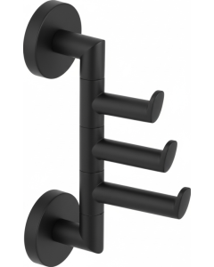 Άγκιστρο Περιστρεφόμενο Μαύρο Bronze Art Loft-500 3450-MM-3