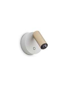 Απλίκα ELF AP Χρυσό+Λευκό Ideal Lux 347493