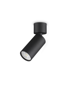 Απλίκα DYNAMITE AP1 MINI ROUND Μαύρο Ideal Lux 347646