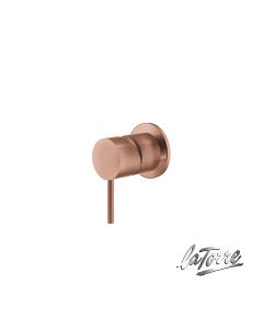 Μίκτης Εντοιχισμού 1 Εξόδου Elle316 La Torre Inox PVD Rose-Gold 35300-811