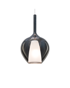 Κρεμαστό Φωτιστικό KALIQUE-1 SP1 D28 FUME' Ideal Lux 359465