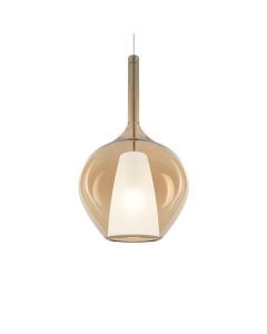 Κρεμαστό Φωτιστικό KALIQUE-1 SP1 D28 AMBRA Ideal Lux 359526