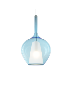 Κρεμαστό Φωτιστικό KALIQUE-1 SP1 D28 AZZURRO Ideal Lux 359588