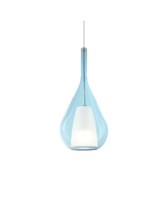 Κρεμαστό Φωτιστικό KALIQUE-3 SP1 D18 AZZURRO Ideal Lux 360089