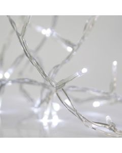 ΚΟΥΡΤΙΝΑ, 480 LED 3mm, 31V ΜΕΤΑΣΧΗΜΑΤΙΣΤΗ, 4 ΕΠΕΚΤΑΣΕΙΣ ΕΩΣ 3 ΣΕΤ, ΔΙΑΦΑΝΟ PVC ΚΑΛΩΔΙΟ, ΛΕΥΚΟ LED (H300 x W300cm, 20 ΣΕΙΡΕΣ x 24 LED), ΠΡΟΕΚΤΑΣΗ ΠΑΡΟΧΗΣ 3m, ΙΡ44 Eurolamp 600-11379