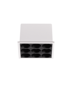 Χωνευτό Φωτιστικό LIKA FI SLIM SQUARE 10W 3000K Λευκό Ideal Lux 367286