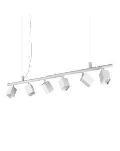 DYNAMITE SP6 SQUARE BIANCO Ideal Lux 367460