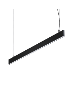 Γραμμικό Σύστημα Φωτισμού STEEL SP1 D20 MONO-EMISSION WIDE 3000K Μαύρο Ideal Lux 367590