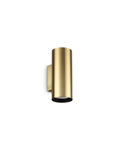 Απλίκα LOOK AP2 ROUND D60 H150 Ορείχαλκος Ideal Lux 369990