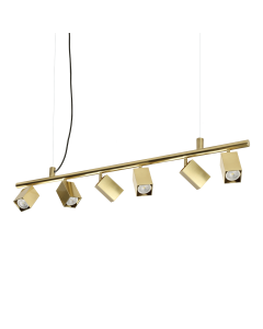 DYNAMITE SP6 SQUARE OTTONE Ideal Lux 371429