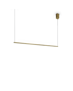 Κρεμαστό Φωτιστικό ESSENCE SP SQUARE Ορείχαλκος 3000K Ideal Lux 371856