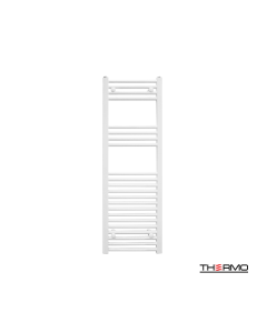Θερμαινόμενη Πετσετοκρεμάστρα H120x40cm White Υδραυλική/Ηλεκτρική Λειτουργία Mild Steel Thermo Alto ALT12040-300