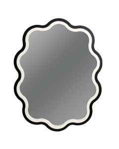 ΚΑΘΡΕΦΤΗΣ ΞΥΛΙΝΟΣ ΜΑΥΡΟΣ - ΛΕΥΚΟΣ 78x2.5x100cm Eurolamp 811-30012