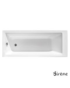Μπανιέρα Ακρυλική 170*75 εκ. Sirene Cubic CUB17075 