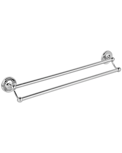 Πετσετοθήκη Διπλή Χρώμιο Bronze Art Calypso 4217-10