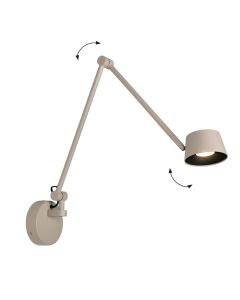 Φωτιστικό Τοίχου Μπεζ Savina Viokef 4329601