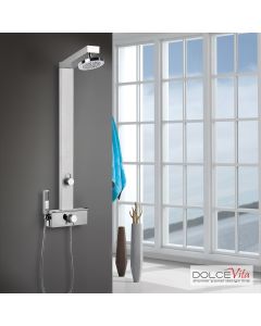 Στήλη Ντουζ GEMMA PLUS με μίκτη Chrome GEMPL-100