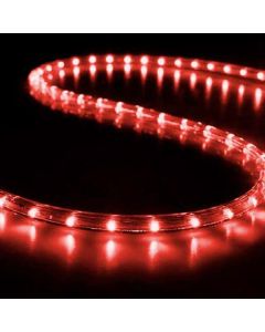 ΦΩΤ/ΝΑ LED, ΜΟΝ/ΛΗ, ΚΟΚΚΙΝΗ, 50m, ΜΕ 30 LED ΑΝΑ ΜΕΤΡΟ ΚΑΙ 6 ΛΕΥΚΑ FLASH LED, ΜΕ ΑΝΤΙΗΛΙΑΚΗ ΠΡΟΣΤΑΣΙΑ, ΚΟΠΗ ΑΝΑ ΜΕΤΡΟ, IP65 Eurolamp 600-22243