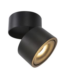 ΦΩΤΙΣΤΙΚΟ ΟΡΟΦΗΣ ΚΙΝΗΤΟ ΚΥΛΙΝΔΡΟΣ LED 15W 4000K ΜΑΥΡΟ PLUS ARTE ILLUMINA ROTONDO Eurolamp 145-25207