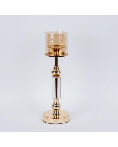 ΚΗΡΟΠΗΓΙΟ ΜΕΤΑΛΛΙΚΟ ΧΡΥΣΟ 12x44cm Eurolamp 752-24092