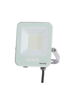 ΠΡΟΒΟΛΕΑΣ LED SMD 30W ΛΕΥΚΟΣ IP66 6500K PLUS Eurolamp 147-69036