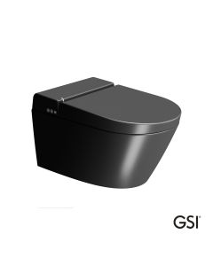Λεκάνη Κρεμαστή PURA/59  Swirlflush με σύστημα ηλεκτρονικού μπιντέ, Ardesia GSI Ιταλίας  7418K-401